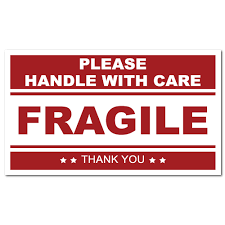 Check out our fragile sticker selection for the very best in unique or custom, handmade pieces from our stickers, labels & tags shops. Fragile Handle With Care Stickers