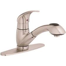 The stainless steel kitchen faucet has been designed with real care and since there are no real disadvantages to having one of these faucets, you should know some of the benefits that you will receive. Gerber Plumbing Part G0040166ss Gerber Plumbing Viper Single Handle Pull Out Sprayer Kitchen Faucet In Stainless Steel Pull Out Spray Kitchen Faucets Home Depot Pro