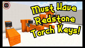 Why does my redstone torch turn off? Minecraft Bedrock Top 5 Must Have Redstone Torch Key Builds Youtube