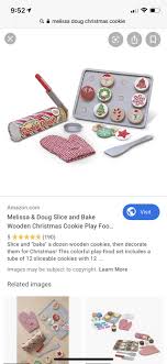 Maybe you would like to learn more about one of these? Melissa Doug Christmas Cookies Cut Play Set New