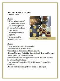Bestnya nutella pod versi mini ni. Nutella Pod Nutella Nutella Cookies No Bake Desserts