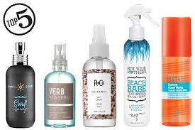 Made with the beach in mind, the verb sea texture spray creates natural, dry, textured waves and is perfect to add to your suitcase for your next beach getaway. 5 Sea Salt Sprays For Beach Babe Hair In A Bottle Beauty Blitz
