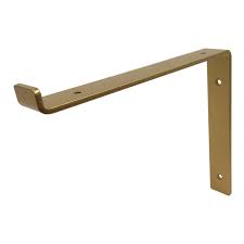 Crates Pallet 12 In Gold Steel Shelf Bracket For Wood Shelving 69108 Steel Shelf Brackets Shelf Brackets Gold Shelf Brackets