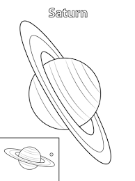 Saturn Planet Coloring Page From Planets Category Select From 24652 Printable Crafts Of Cartoo Planet Coloring Pages Saturn Planet Solar System Coloring Pages