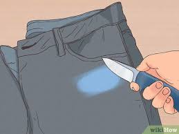 Farbe Aus Jeans Entfernen Wikihow