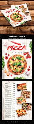 Pizza Menu Template Pizza Menu Pizza Menu Design Food Menu Template
