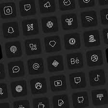 You can either choose our free ios icon pack (which includes every icon in black), or the $9 pro icon pack for every ios icon. Ios 14 Minimalist App Icons Customico