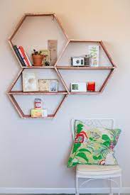 Look through wall shelves made of wood, metal, acrylic, and more. Diy Honeycomb Shelves A Beautiful Mess