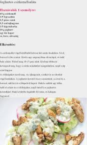 joghurtos cézár saláta recept