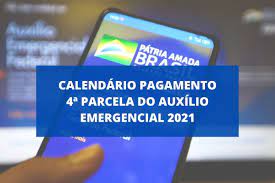 Jun 16, 2021 · a caixa econômica federal vai creditar em julho a 4ª parcela do auxílio emergencial.o calendário do ciclo 4 foi divulgado ainda em abril em conjunto com as datas das demais parcelas, mas assim. Quando Cai A 4 Parcela Do Auxilio Emergencial 2021 Dci
