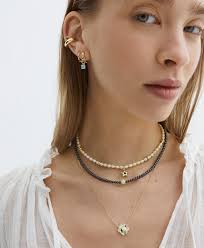 COLLAR KATIE PEARL ORO