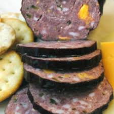 Very good recipe without the hassle of a smoke house. Jalapeno Cheddar Summer Sausage Elk Recipe Elk Recipes Smoked Food Recipes Sausage
