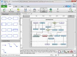 clickcharts diagram flowchart software download for free