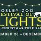 Cosley Zoo Festival of Lights and Tree Sale event in Wheaton, IL