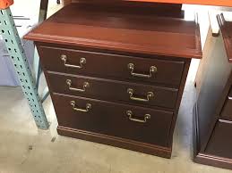 Matching desk, office armoires and vertical file our new england shaker 2 drawer lateral wood filing cabinet is handmade using premium cherry wood and solidly crafted to last a lifetime. 19x36x30 Cherry Wood 2 Drawer Lateral File Cabinet 11 5 2020 Nd Surplus