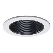 Halo 993p 4 Inch Black Baffle Trim Round White Recessed Lighting Indoor Fixtures Lighting Lighting Monarch Electric