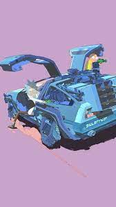 Delorean Car Rick And Morty 4k Hd Mobile Smartphone And Pc Desktop Laptop Wallpaper 3840x2160 1920x1080 2160x3840 1080x192 Delorean Rick And Morty Morty
