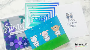 Water color heart friendship greeting card. 4 Handmade Card Ideas For Your Best Friend