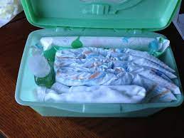 Emergency Baby Changing Kit I Get These Plastic Wipes Containers From Costco When I Buy Wipes And Don T Us Baby Wipes Container Wipes Container Baby Wipe Case