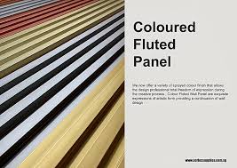 3d mdf fluted wall panels designs for decoration, 12 mm. Coloured Fluted Panel Singapore Series Supplies Wall Paneling Paneling Wood Slat Wall