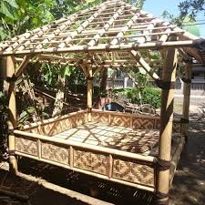 Saung bahan bambu merupakan bangunan model rumah bambu terbuka dan. 30 Ide Gambar Sketsa Saung Bambu Tea And Lead