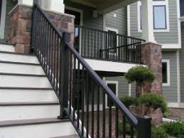 Black Aluminum Deck Railing Aluminum Railing Aluminum Porch Railing Decks Outdoor Front Porch Railings Outdoor Stair Railing Porch Railing