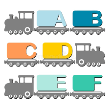 The vtech push and ride alphabet train features 10 fun activities and 4 ways to play. Alphabet Train Stock Vector Illustration Of Cartoon 29347023