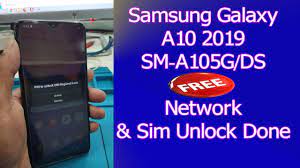 Choose the device's brand and model (that would be samsung galaxy a10, in our case). Samsung Galaxy A10 2019 Sm A105g Ds Network Sim Unlock Done 2019 Youtube