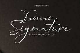 Quillbacks script font is a modern handwriting calligraphy font. Taman Signature Stylish Modern Script 392097 Handwritten Font Bundles Signature Fonts Script Uppercase And Lowercase Letters