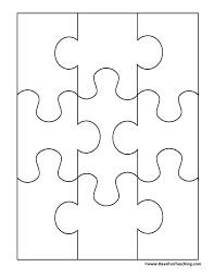 The best selection of royalty free jigsaw puzzle pieces templates template vector art, graphics and stock illustrations. 9 Pieces Blank Puzzle Have Fun Teaching Puzzle Piece Crafts Puzzle Piece Template Puzzle Crafts
