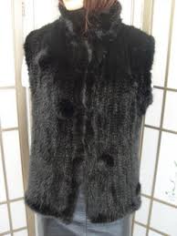 Marla fur vest pattern comes in all sizes from baby to adult, works up quickly and is suitable for a this item is knitting pattern in pdf format and not the finished product. Brand New Black Knitted Mink Fur Vest Jacket Women Woman Size All Oliver Furs Fur Company Montreal Coats Jackets Vests And More
