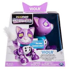 Cat Kitty Kittens Zoomer Meowzies Viola Robotic Cat By Spin Master Spinmaster Robot Cat Toy Kitten Disney Kids