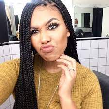 Luxury Extreme Box Braids Shaved Sides Braids With Shaved Sides Braided Hairstyles