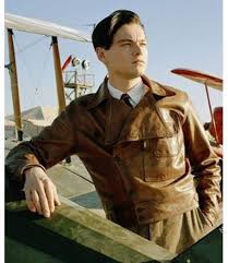 Brown Aviator Jacket Leonardo Dicaprio Leather Jacket As Howard Hughes Aviator Leather Jacket Leather Jacket Men Leonardo Dicaprio