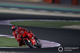 Watch all motogp pratice, qualification and races hd & sd streams here. Motogp Qatar Bagnaia Blitzes Lap Record For Maiden Pole