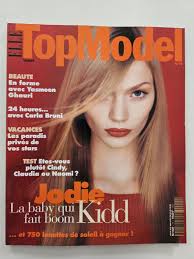 Magazine Revue de mode fashion ELLE TOPMODEL french #17 Jodie Kidd