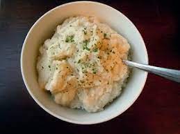 So Easy Frozen Cauliflower Laughing Cow Cheese Yum The Savvy Kitchen Cheesy Ma Mashed Cauliflower Cheesy Mashed Cauliflower Frozen Cauliflower Recipes