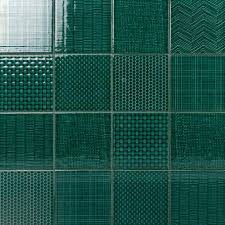 Sacramento Decor Bottiglia 6x6 Polished Porcelain Tile In 2020 Porcelain Flooring Dark Green Tile Ivy Hill Tile
