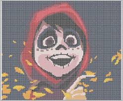 Bogo Free Coco Cartoon Characters Miguel Rivera Cross Stitch Pdf Pattern Pdf Pattern Instant Download 118 Cross Stitch Cross Stitch Patterns Stitch