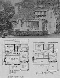 1923 Cottage Bungalow Bungalow Floor Plans Vintage House Plans Small House Plans
