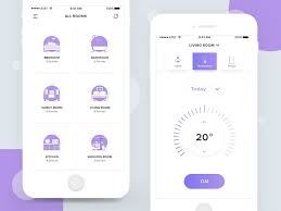 Smart Home App Mobile App Design Inspiration Medical App App Design Inspiration