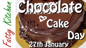 Some people consider chocolate cakes as the king of delicious cakes or even food. National Chocolate Cake Day Choco Cake Youtube