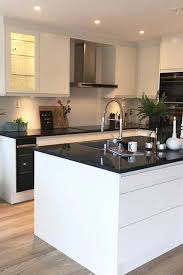 Deco Cuisine Blanche Moderne Avec Ilot Central Cuisine Moderne Deco Cuisine Moderne Cuisine Moderne Blanche