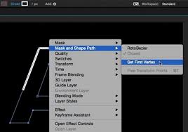 Close the mask by either clicking on. After Effects Hidden Gems Set First Vertex By Chris And Trish Meyer Provideo Coalition