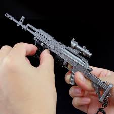 Check spelling or type a new query. Howplay Pubg Keychains Toy Rifle Gun Metal Beryl M762 Sniper Rifle Keyring Alloy War Game Weapon Model Toy Gun Gifts Crafts Toy Guns Aliexpress