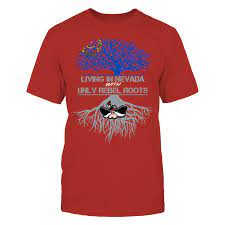 Unlv Rebels Living Roots Nevada Sports Fan Shirt Sports Shirts Fan Shirts