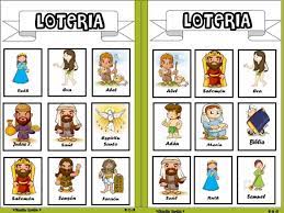Estos son los gozos navideños que se rezan en la novena de navidad después de. Loteria Personajes Biblicos Loterias Para Ninos Personajes Biblicos Juegos De Iglesia Para Ninos