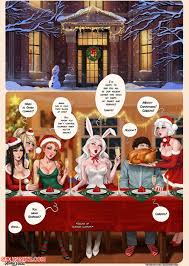 ✅️ Porn comic Frozen Inc. Christmas Party 2022. Aroma Sensei. Sex comic  blonde Elsa invited 