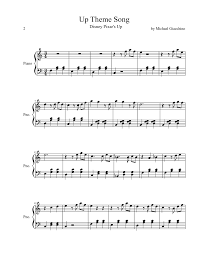 Printable disney sheet music for the disney music enthusiast. Disney Pixar S Up End Credit Scene Free Sheet Music Piano Sheet Music Piano Music Piano Sheet