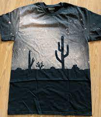 Desert Starry Sky Tie Dye Shirts Diy Tie Dye Shirts Bleach Shirt Diy